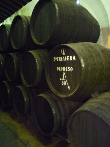 Sherry casks or "butts"
